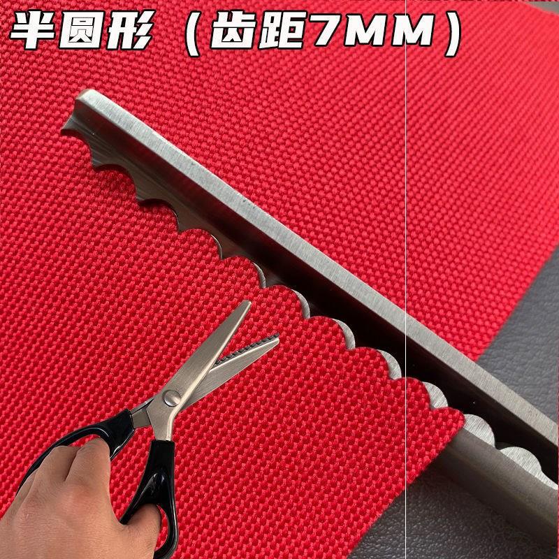 Stainless Steel Pinking Shears Comfort Grip Handled Professional Crafts Dressmaking Zig Zag Cut Scissors Sewing Scissors Fabric