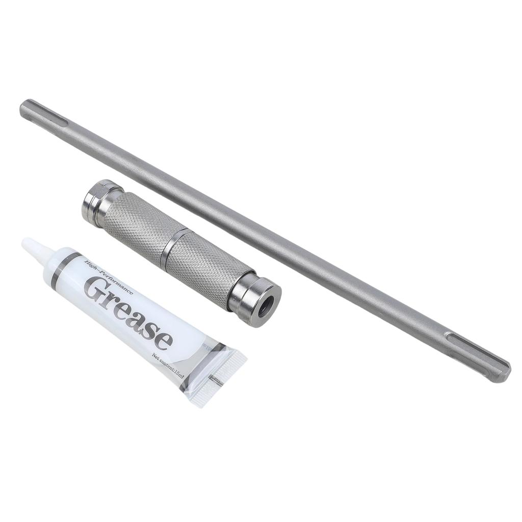 Double-Headed Shank Extension Rod Drilling Operations Chrome Vanadium Construction Compatible With Round Shank