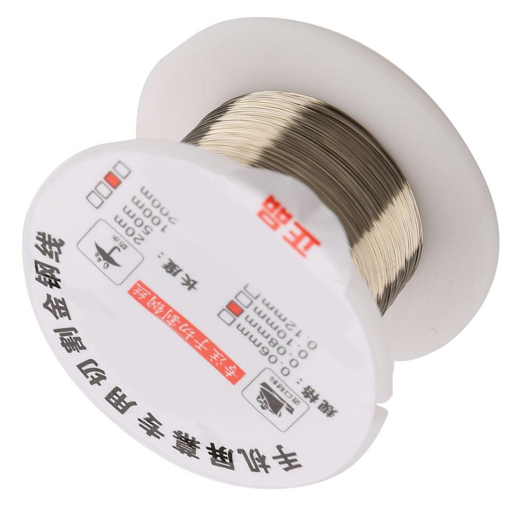 100m Molybdenum Cutting Wire Line for LCD Display Screen Separator Repair (0.08mm*100m)