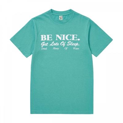 Sporty   Rich Ts858ft Be Nice  Be Nice  Unit Short Sleeve Tee