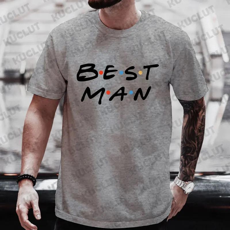 Team Groom Shirt Friends Stag Bachelor Party T-shirt Graphic Tee Husband Wedding Groomsman Clothes Male Y2k Tops Best Man Tshirt