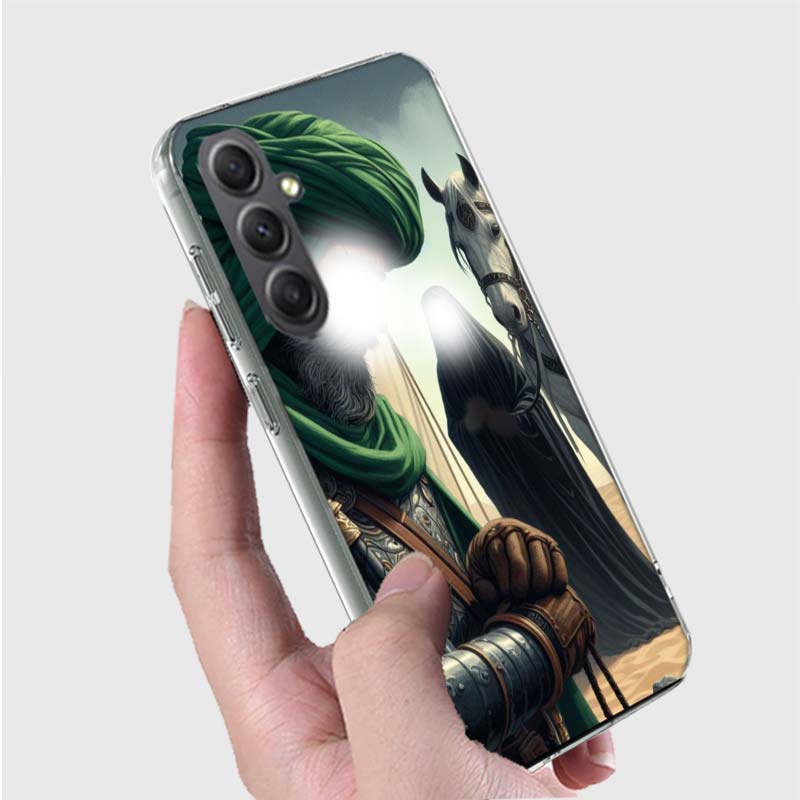 Islam Shia Imam Ali Hussain Phone Case for Samsung A16 A26 A36 A56 A17 A37 A57 A07 A06 A02S A03 A04S A05S Galaxy Note 20 10 A50S