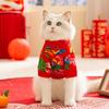 Northeast flower can pull thin velvet thermal sweater kitten clothing autumn and winter puppet kitten British short pet cat clothing