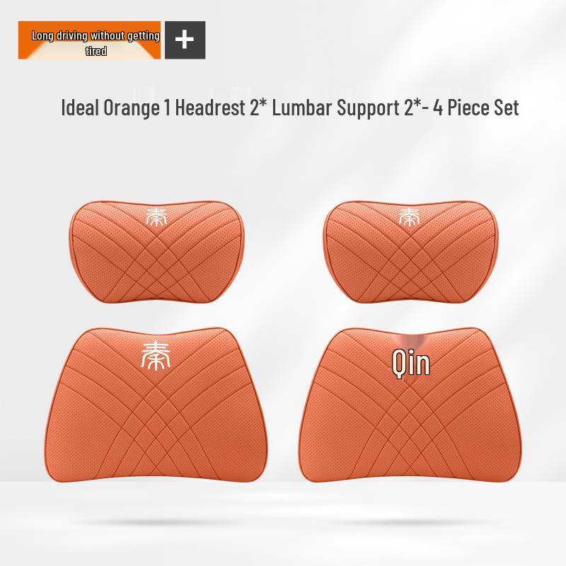 BYD Qin L Car Neck and Lumbar Support Pillow for Sports Seat