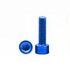 5pcs M3 M4 M5 M6 Colourful Aluminum Hex Socket Cap Head Machine Screw Bolts Aluminum Allen Scerw Length:16/18/20/25/30/40mm