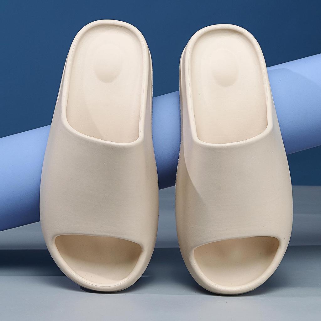 Men's Coconut Ripe Sandals: Summer Outdoor Non-Slip Thick Sole Beach Slippers for Couples
