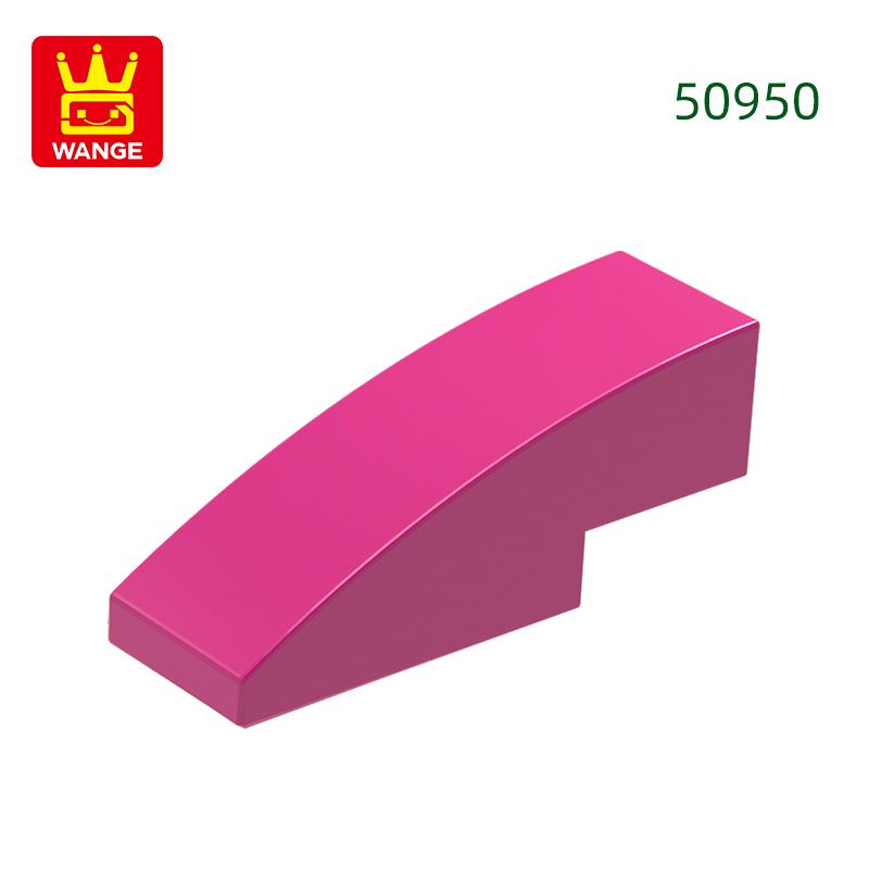 142Pcs/lot 50950 3x1 Curved Constructing Blocks MOC Classic Accessories Compatible Featuring Bricks Children Playthings Gift Box