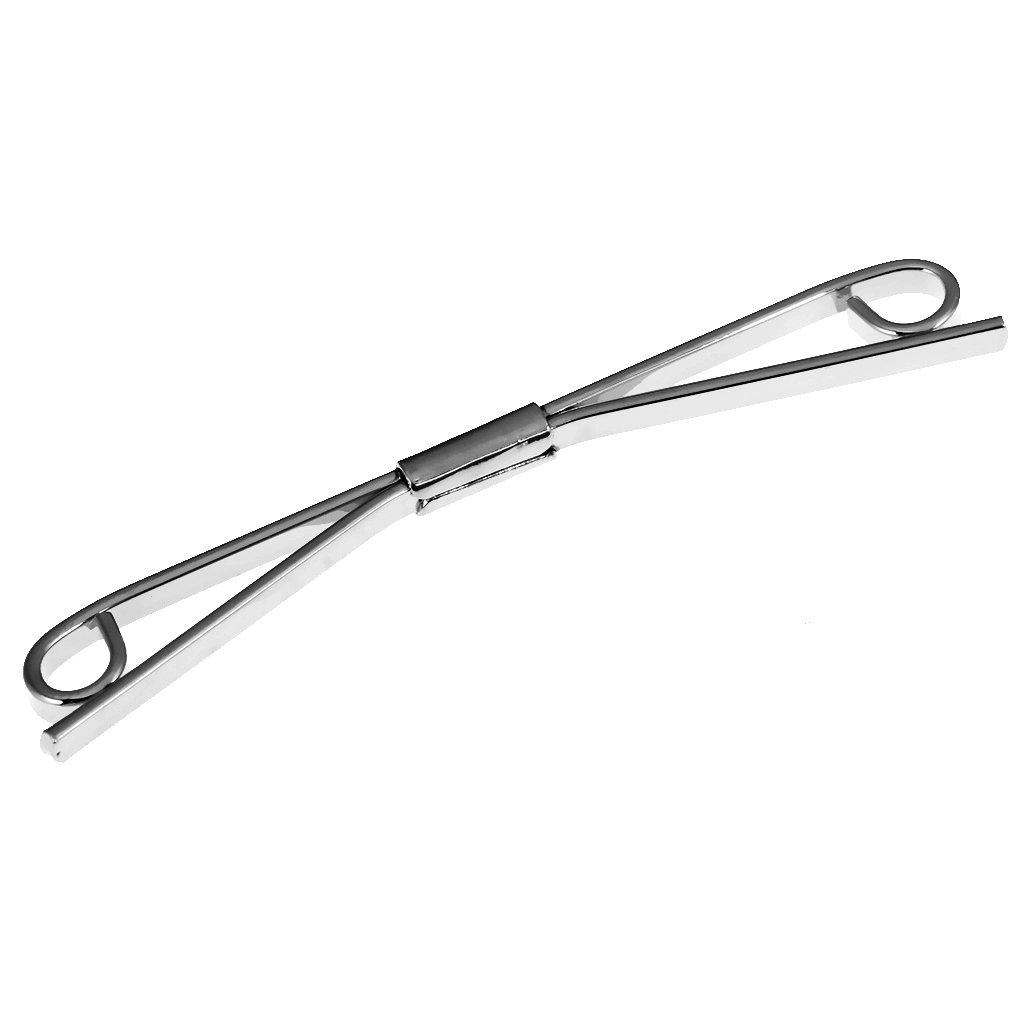 Lovoski Pin Brooch Clip Chain for Stylish for Ties 2-Pack Men,