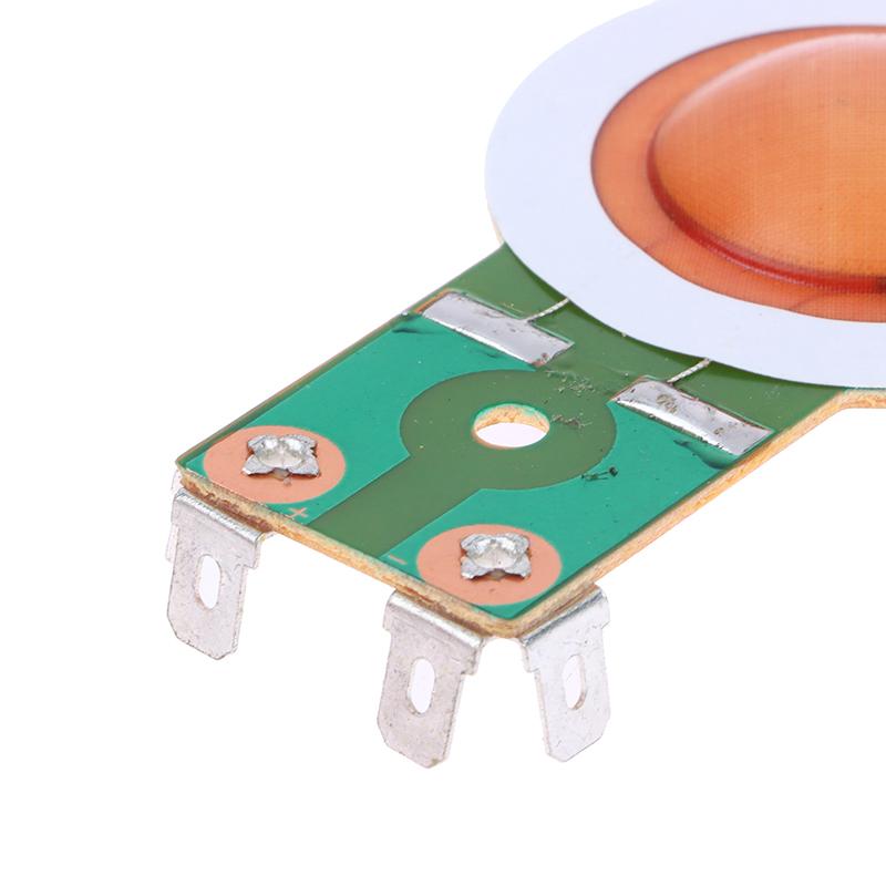1Pc 25.4Mm Tweeters Voice Coil Round Speaker Treble Coil Horn Titanium Film Copper Clad Aluminum Diaphragm Repair Part