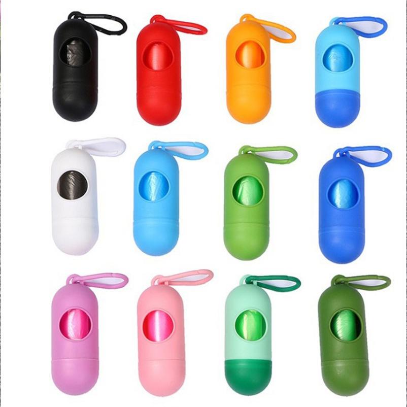 

Портативный мешок для мусора для домашних животных, экологически разлагаемый мешок для мусора для кошек и собак, мешок для уборки домашних животных