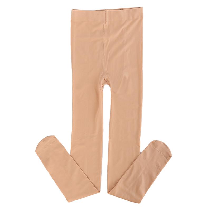 

Весенне-осенние шелковые колготки 120D с защитой от крючков, женские чулки со слегка прозрачной нижней частью для ног бежевый