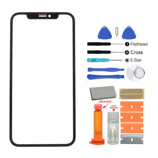 Frontglas-Touchscreen-Austauschkit für iPhone X/XR/XS/XS MAX/11/11 PRO