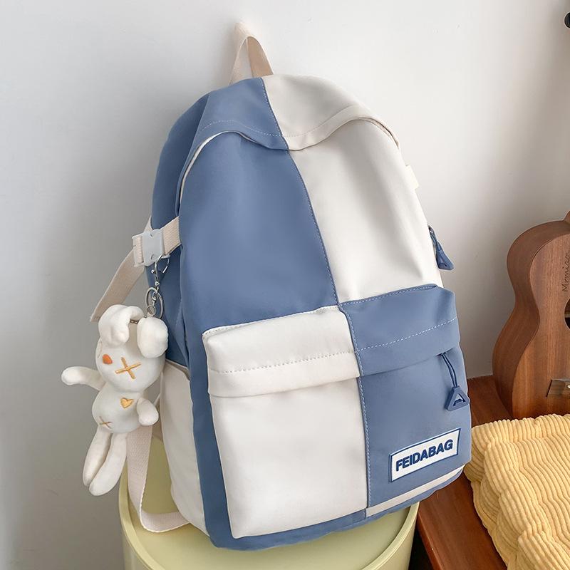 School Bag Girls Children Primary School Students Color Matching Middle School Students High Quality Fashion Junior High School Students School