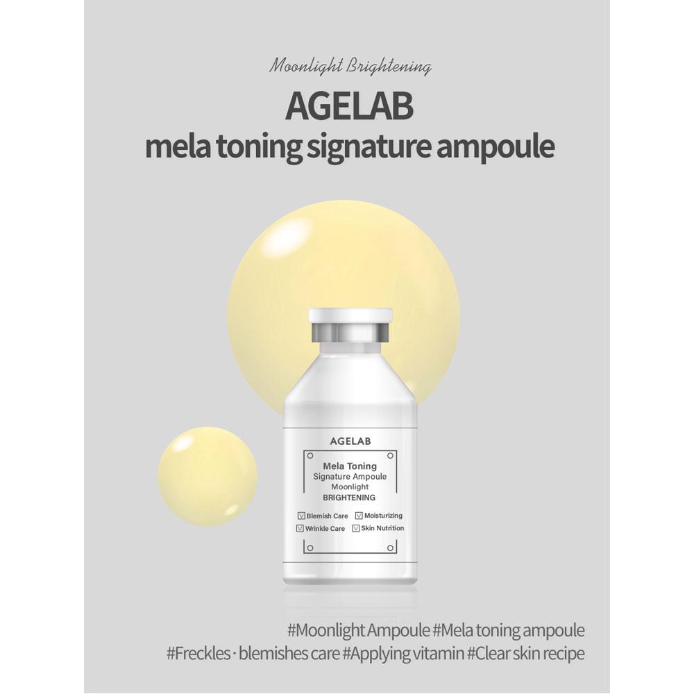AGELAB Melatoning Signature Ampulle Moonlight Brightening