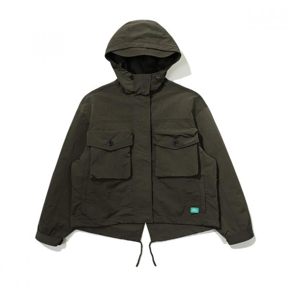 Bbc Earth Women Fish Tail Hoodie Jacket Brown Model 24ss 090