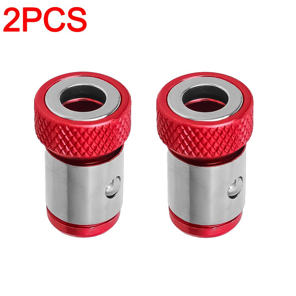 Electric Phillips Magnetic Rings Screwdriver Bit Holder Universal Alloy Anti-corrosion Strong Magnetizer Power Hand Tools