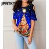 JPNTKY Mode Femme Décontracté Manches Courtes Col Rond Chemisiers & Chemises