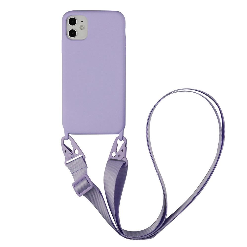 Candy Strap Case For iPhone 17 16E 16 14 15 13 11 Pro Max 12 Mini XS Plus Crossbody Lanyard Rope Soft Silicone Shockproof Cover