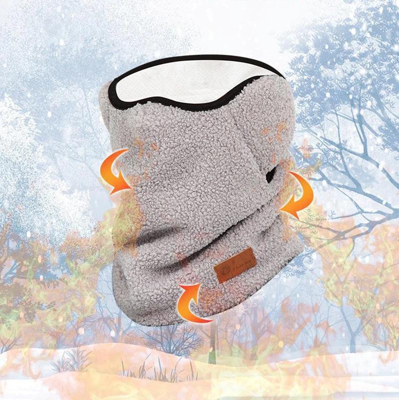 Winter Beanie Hat for Women Coral Fleece Cap Camping Outdoor Sports Thick Neck Scarf Ear Caps Balaclava Mask Bonnet Hats Masks
