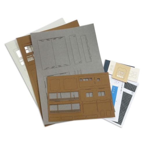 Sankei Scenery Series 1/80 Minshuku Paper Craft MK05-60