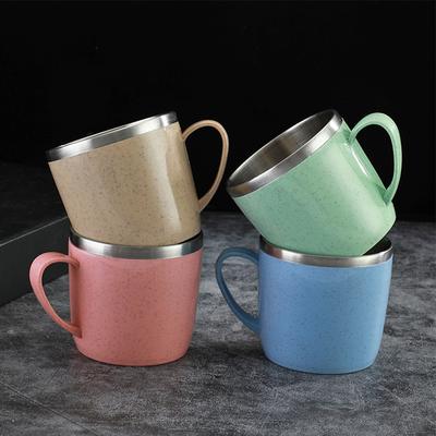 Tazza in Acciaio Inossidabile Antiscottatura a Doppio Strato per Bambini di Alta Qualità