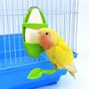 Durable Plastic Parakeet Budgie Cockatiel Parrot Feeder Hanging Swings Bird Chew Toy Cage Hammock