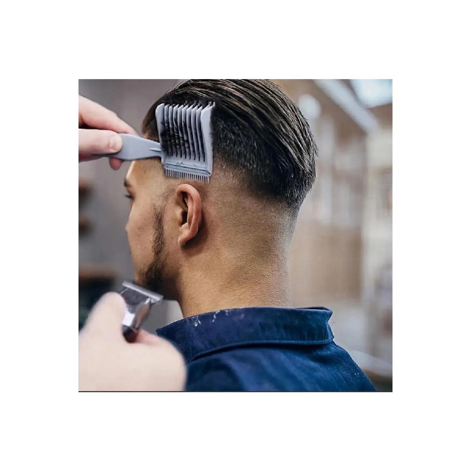 

Професійний перукарський гребінець для стрижки волосся сірий колір