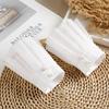 1 Pair Detachable Shirt Fake Sleeve Cuffs Fashion Pleated Horn Cuff Layered Lace Cuff False Sleeves Sunscreen Decorated