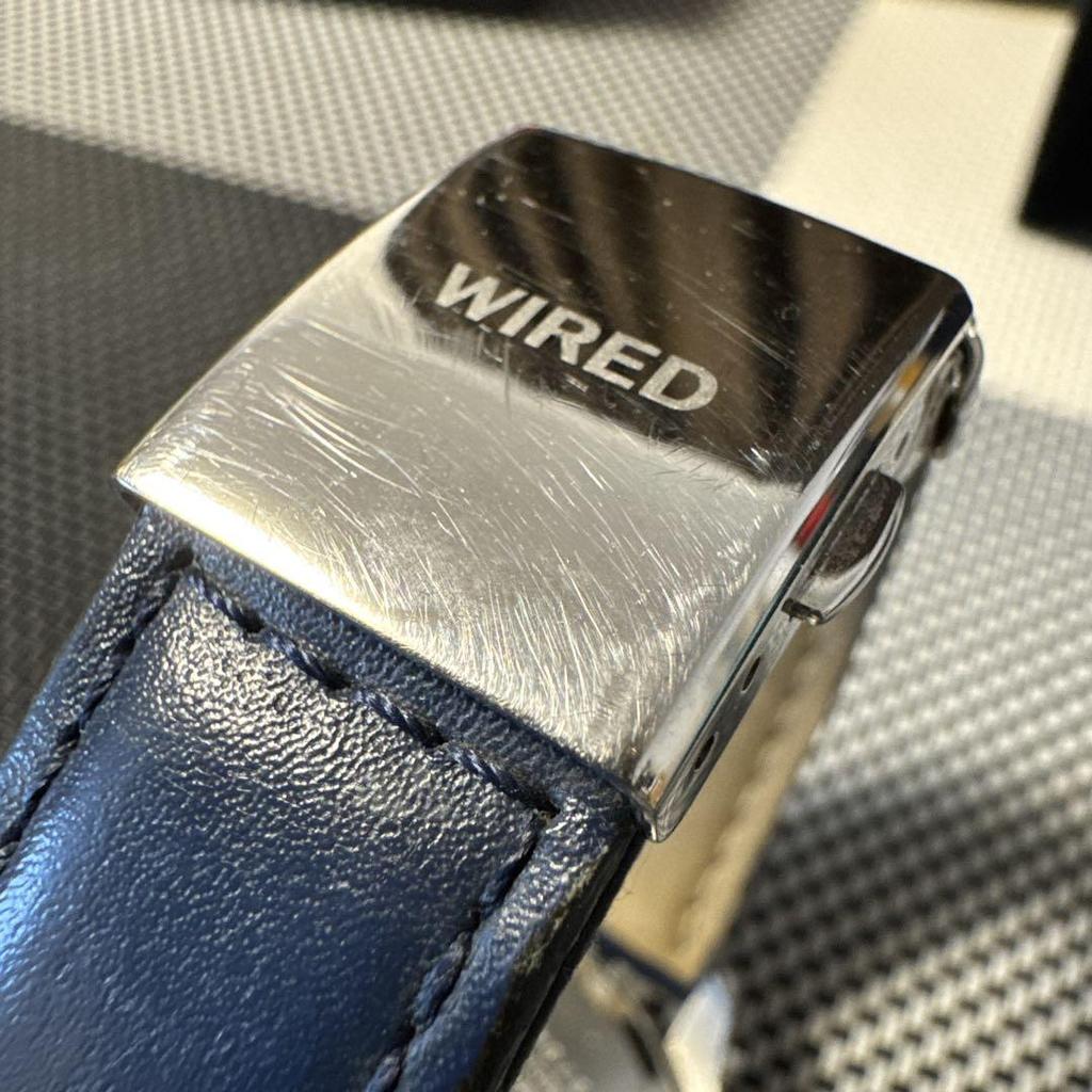 [USED] SEIKO WIRED VD57-KZ10 Chronograph Wristwatch with Box and Manual