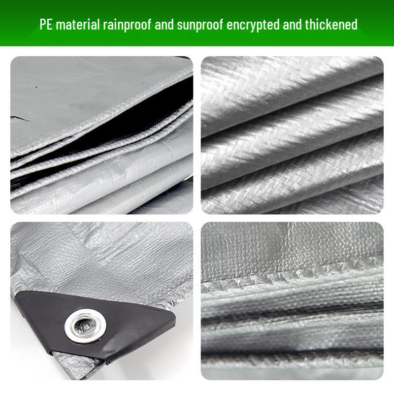 Heavy-Duty PE Tarpaulin - Rainproof, Wear-Resistant, Waterproof Sunshade Canopy