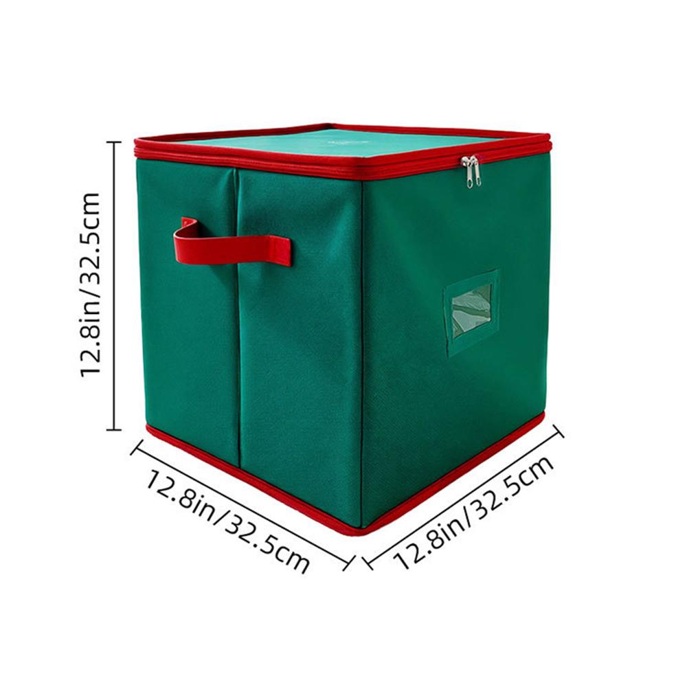 1 Stück Weihnachtsbaumkugel 64-Fächer Aufbewahrungsbox - Multifunktional, Großvolumiger Weihnachtsbaumkugel-Aufbewahrungsbehälter