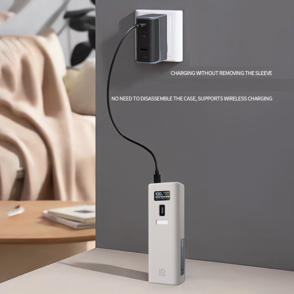 Shockproof Protective Case Protective Cover for CUKTECH No.10 Power Bank Plus 15000mAh Travel