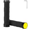 TPR Bicycle Grips with Reflector, Black