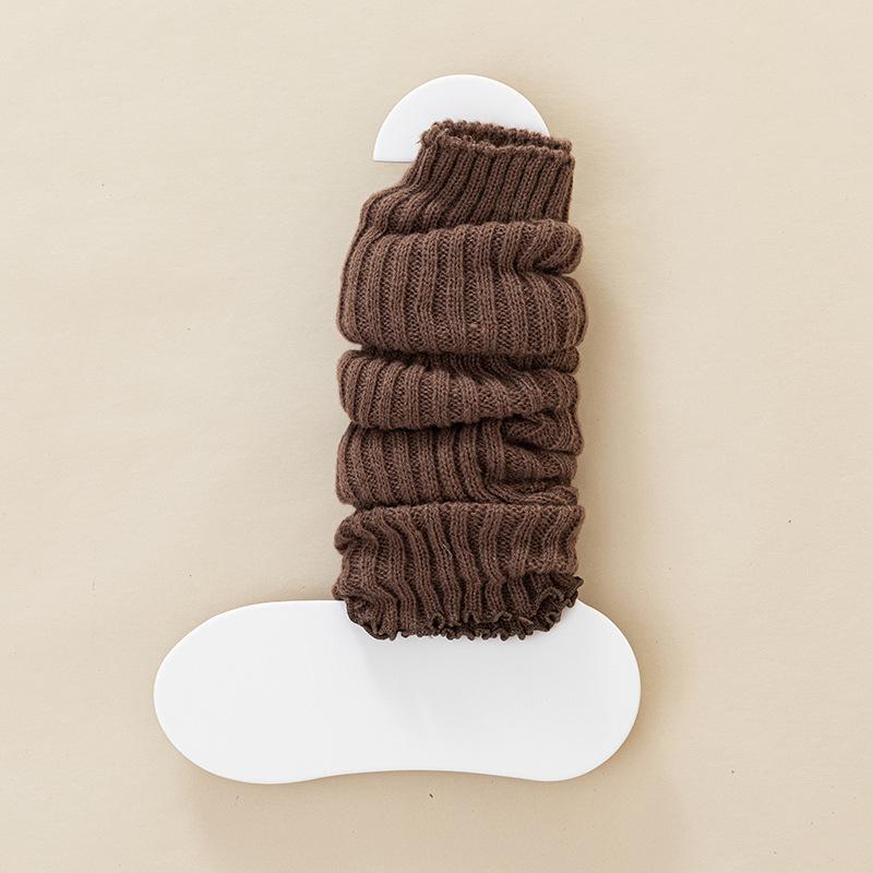 

Женские осенне-зимние гетры - Милые облегающие накладки на икры, гетры в японском стиле JK Лолита Standard Size - Individual Packaging for Store Use темный кофе