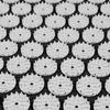 Acupressure Mat With Spikes + Pillow 130X50Cm Xxl For Massage, Black Rebel