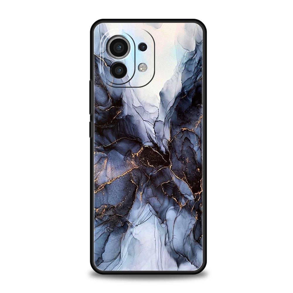 Phone Case For Xiaomi 13 12 11 Lite 12T 11T 10T 9T Mi Poco M4 M3 X4 X3 Pro F4 F3 GT 5G Cover Soft Shell Coque Marble Art Fashion
