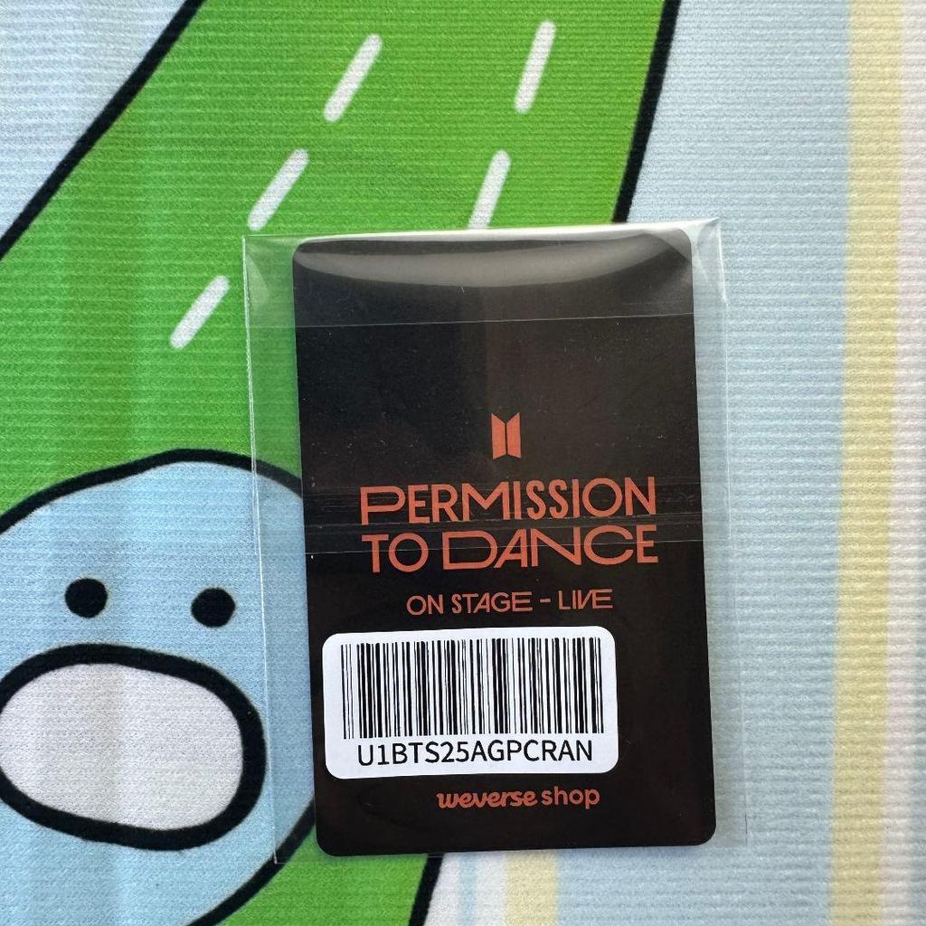 [USED] BTS PTD Pre-order Bonus Namjoon Trading Card