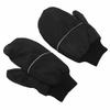 Péřové rukavice Nepromokavé Protiskluzové Prodyšné Zimní Tepelné Hřejivé Sněhové palčáky pro Venkovní Aktivity Černá