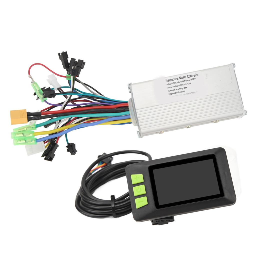 36V 48V 60V 500W 28A 930 Display Sine Wave 3 Modes Brushless Controller Replacement Set