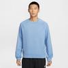 Sweatshirts Men's Blue Crew Neck Moderate