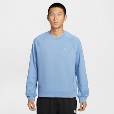 Nike Sweatshirts Men s Blue Crew Neck Moderate S