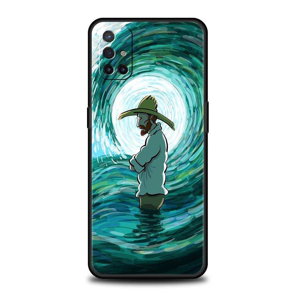Art Aesthetic Van Gogh Starry Phone Case For OnePlus Nord CE 2 9 8 7 7T 10 Pro 9RT 9R 8T Nord N100 N200 N10 5G Silicone Cover