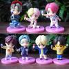 7 sztuk Toppery na tort BTS Zestaw postaci Figurki Akcji Zabawki, Mini Figurki Lalki BTS Akcesoria na Imprezę Urodzinową Samochód Biurko Dekoracje Urodzinowe BTS