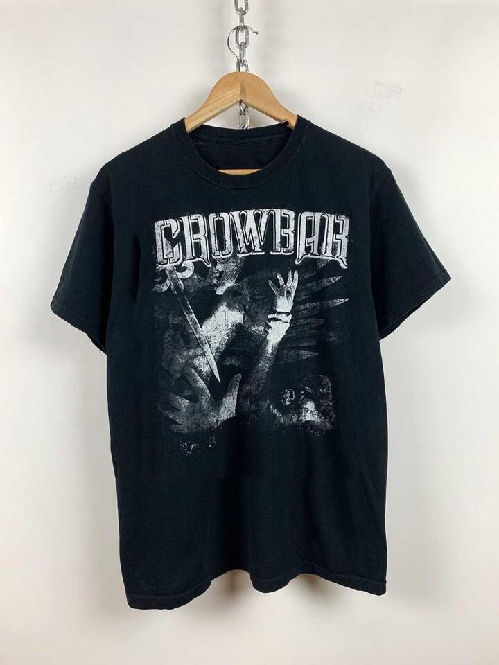 

Футболка унисекс с коротким рукавом Crowbar Band Sever The Wicked Hand Tour Хлопковая футболка UU366 4XL
