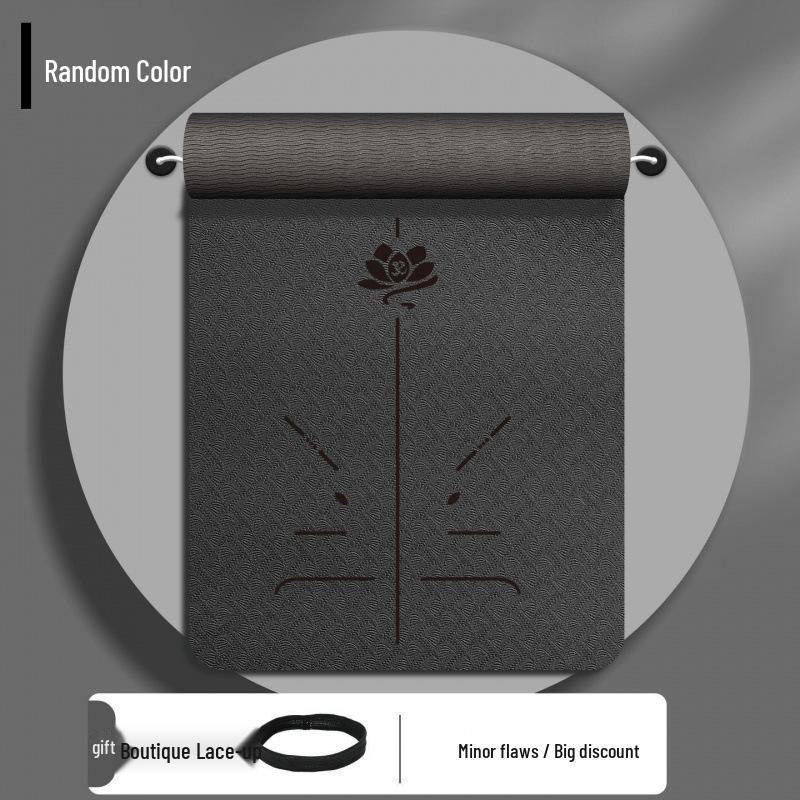 Thickened Men's Fitness Yoga Mat for Home & Dormitory Use