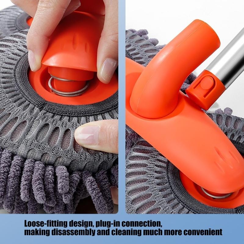 Long Handle Car Wash Mop with Soft Fiber Head for Rooflines, Windshields, Body Panels, Regular Vehicle Washing, and Easy Storage Tasks