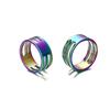 Stainless Steel Open Ring with Opener Tool - Adjustable Jump Ring Closure for DIY Jewelry, Adjustable Finger Ring Accessory
