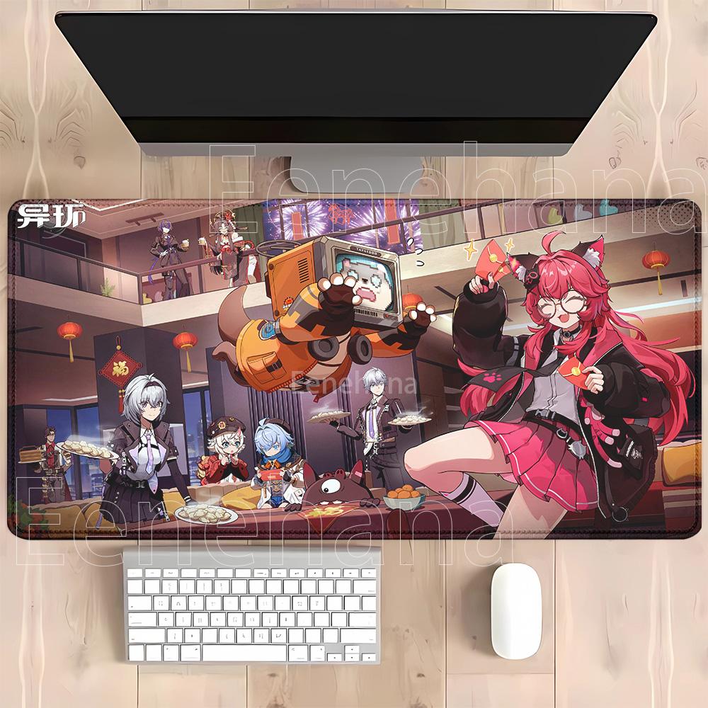 Anime kawaii girl NTE Neverness to Everness Mouse Pad PC Keyboard Gaming HD Printing esports Mousepad keyboard overlock Desk Mat
