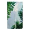 Secluded Forest Landscape Door Curtain Linen Curtain Bedroom Living Room Home Decor Doorway for Kitchen Entrance Half Curtain