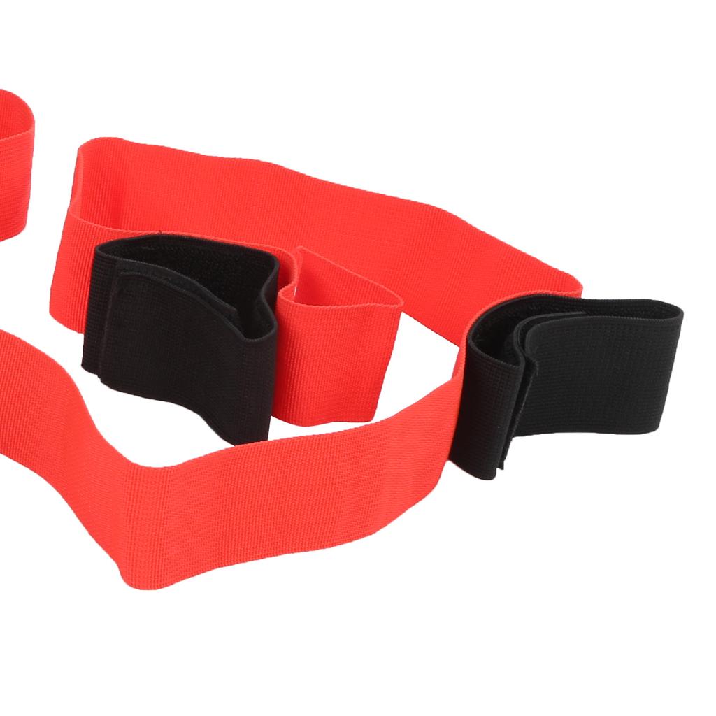 Fun Outdoor Sports 8 Legged Race Bands Giant Footstep Nylon Webbing Tram Game Activity